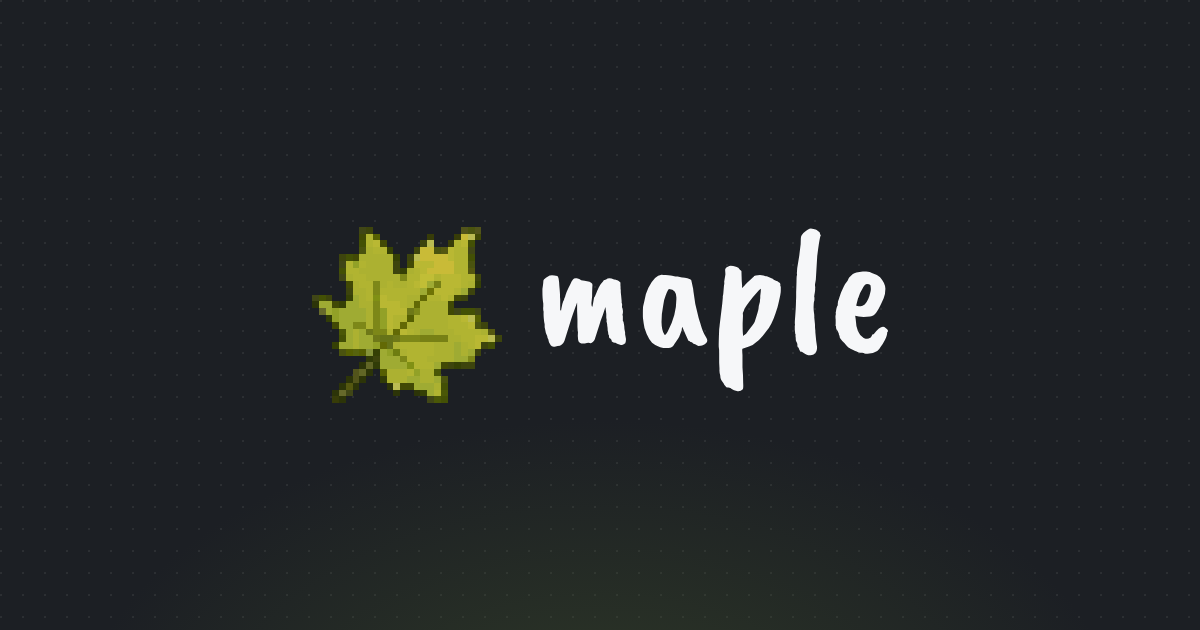 MapleKit – The front end review toolkit